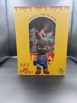 ColdSins Chucky The Slayer Shoes 10.5 Brad Dourif Signed Box JSA COA