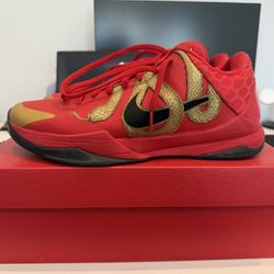 Kobe 5 year of the mamba snake university red size 9.5