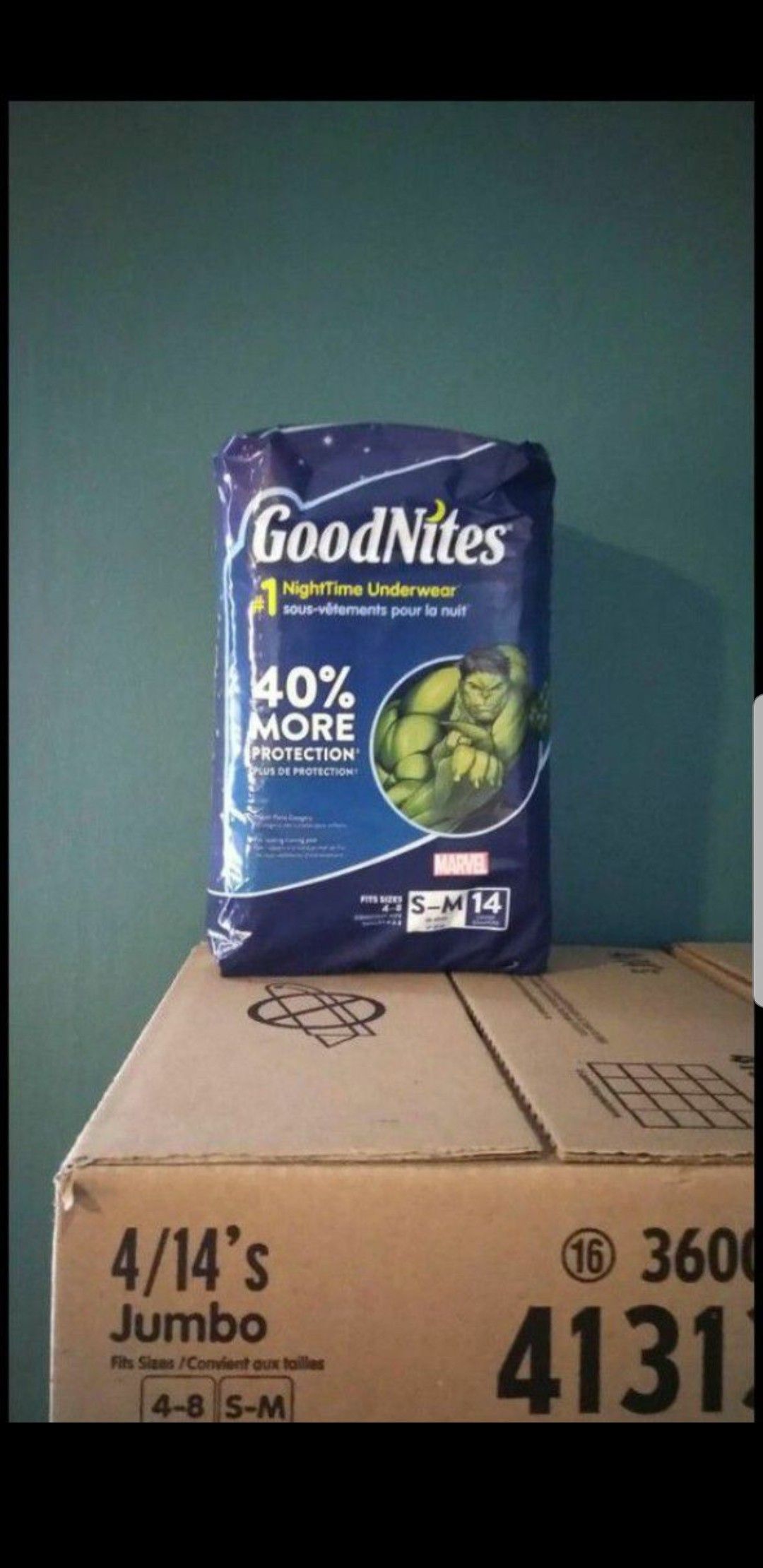 Goodnight diapers