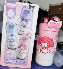 Sanrio my melody Insulated water bottle