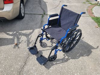 Like New Drive Blue Streak Wheelchair Bought and Not Used - $60 FIRM