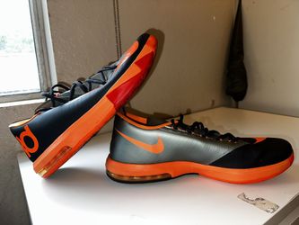 Nike KD 6 Neutral 599424-007 Orange Black