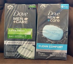 Dove men bar soap $8 each   $8 cada uno (located at Escondido  California 92025)