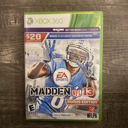 Madden 13 XBOX 360