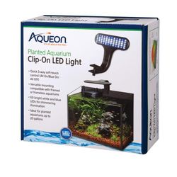 Aqueon A42A Aquarium Clip-On LED Light (good for planted tanks too)