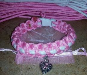BreastCancerAwareness Paracord Bracelets