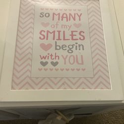 Room, Nursery Elephant Decor-Pink,Girl
