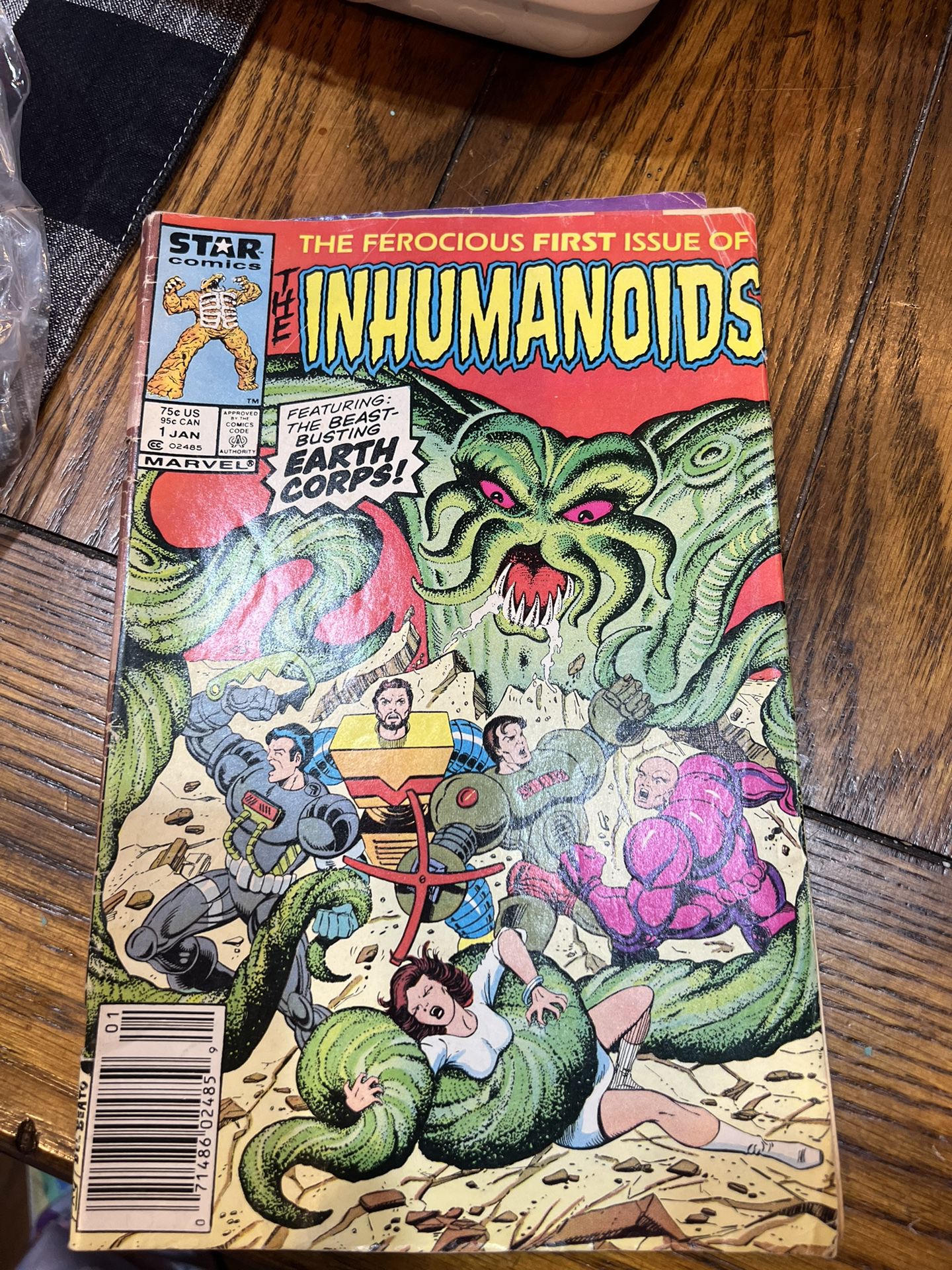 Inhumanioid Comics