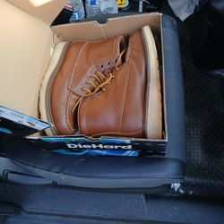 DieHard soft-toe work boots Size 9