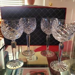 Baccarat & Waterford crystal glasses