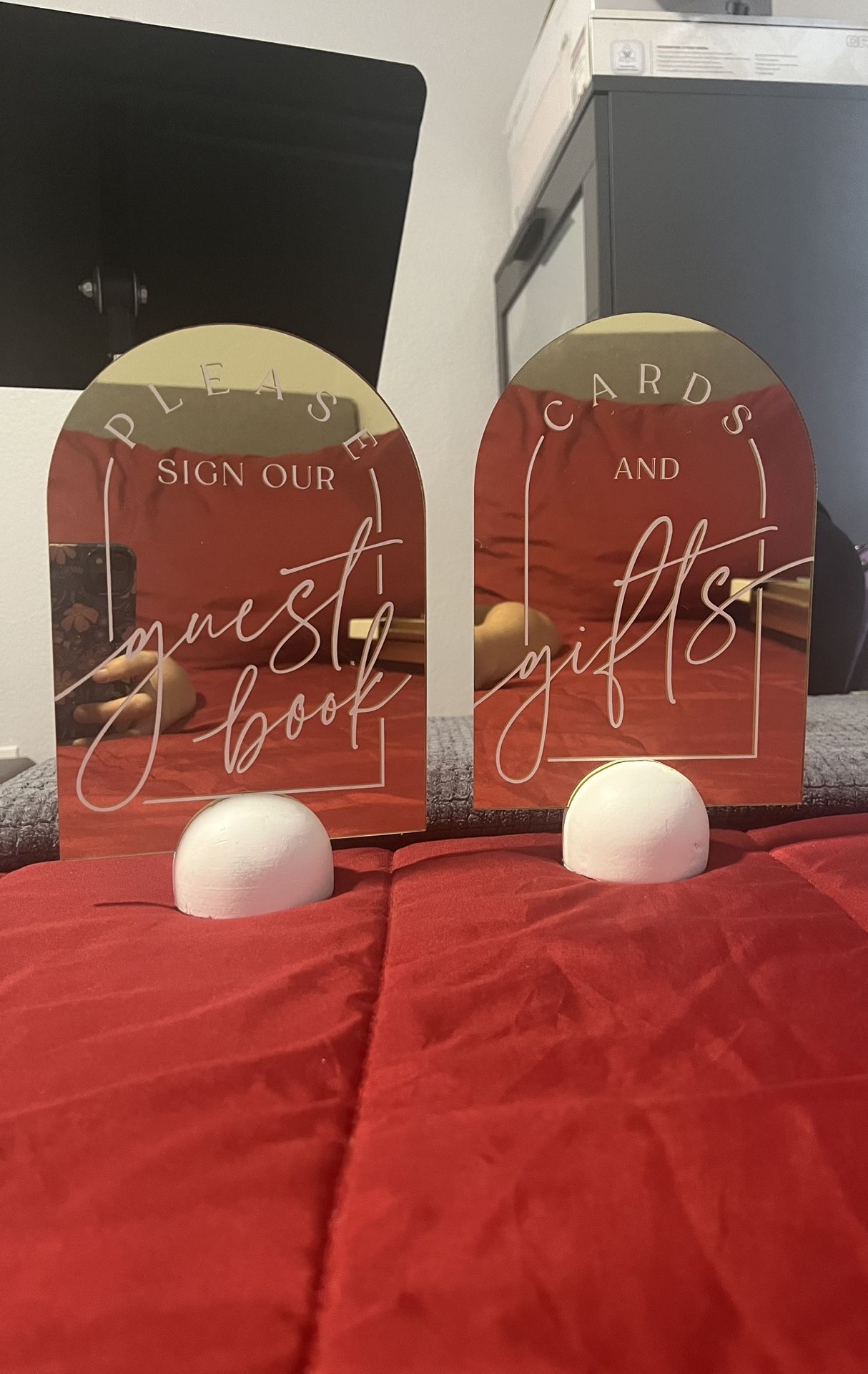 Wedding signage