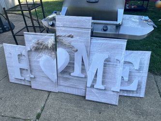 Brand New HOME Wall Art Canvas