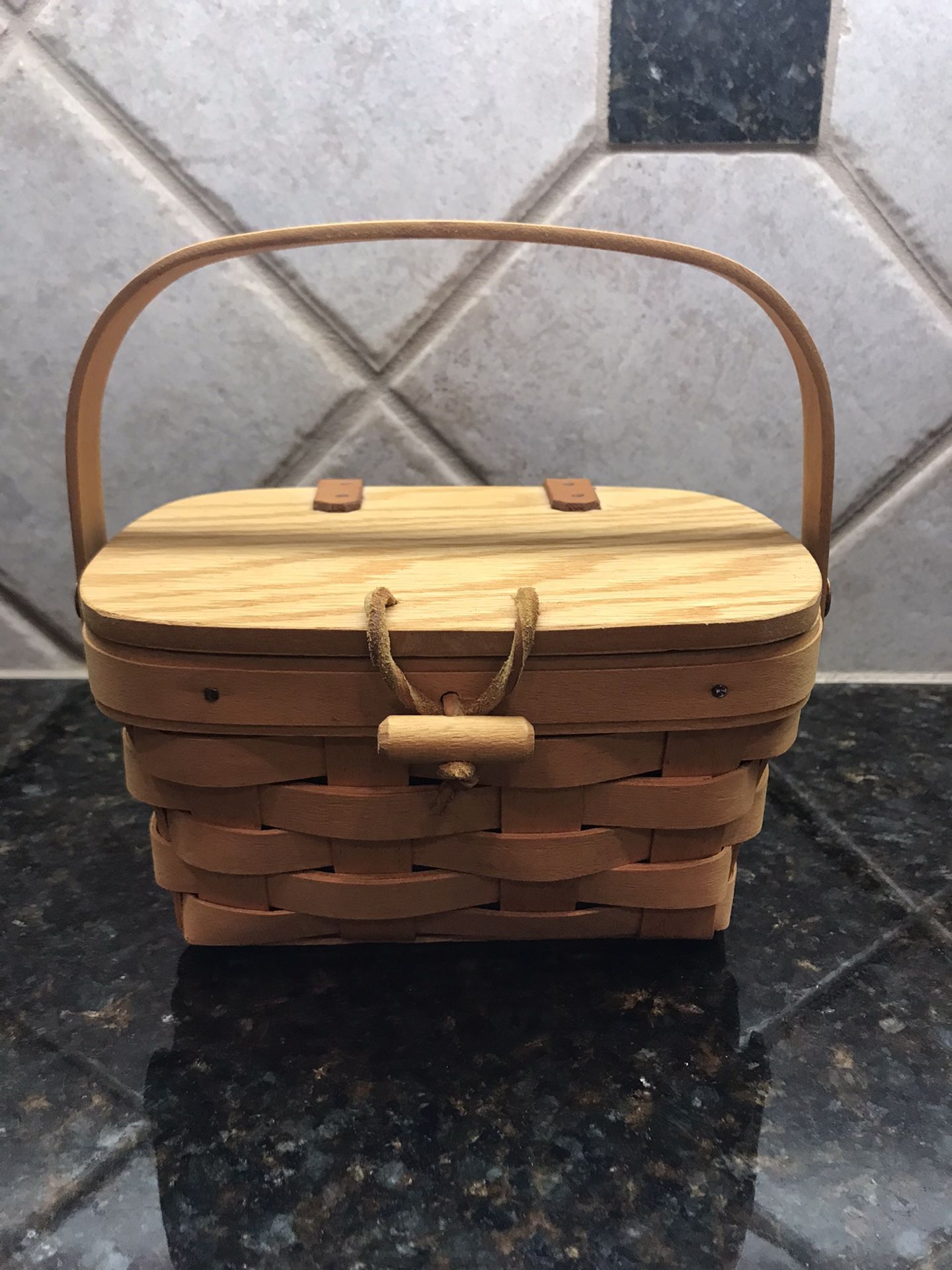 Longaberger Small Purse Basket