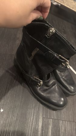 Gucci Black women Boots leather size 38