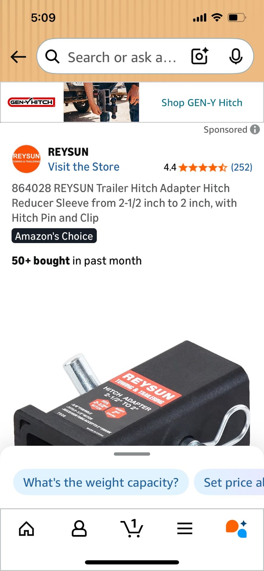 Trailer Hitch Adapter