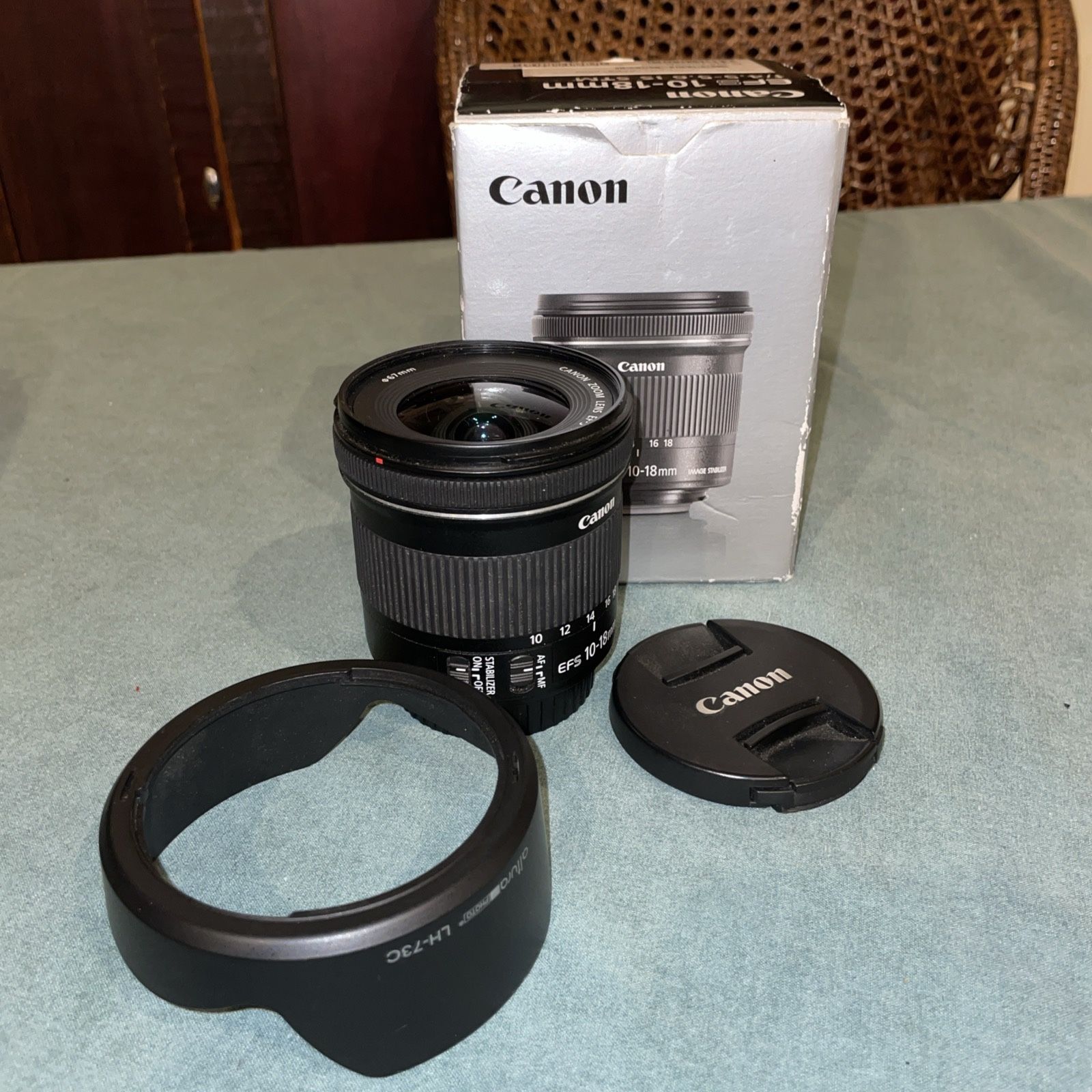 Canon EF-S 10-18mm f/4.5-5.6 IS STM Lens Preowned