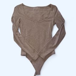 Abercrombie bodysuit Light brown