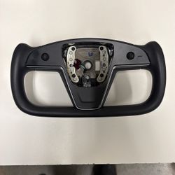 Tesla Steering Wheel Pillow