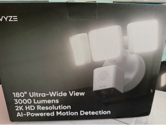 Wyze Wired Outdoor Wi-Fi Floodlight Pro Home Security Camera