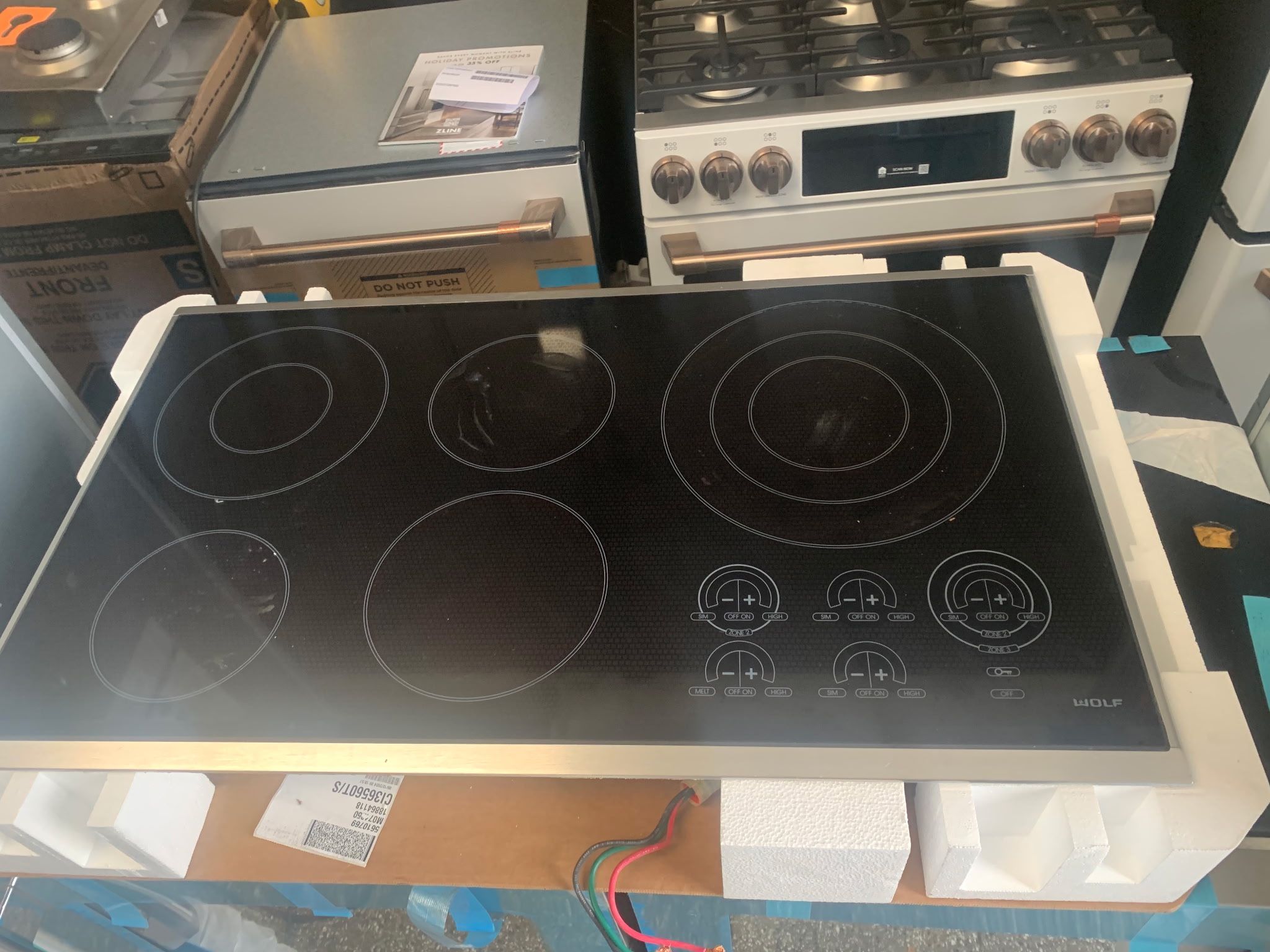 36 inch Wolf Cooktop