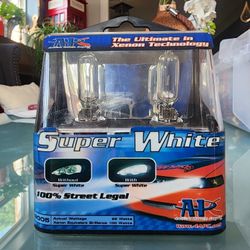 9005 Super White Headlights