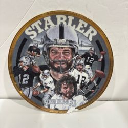 Kenny Stabler Oakland Raiders Super Bowl XI Collector Plate