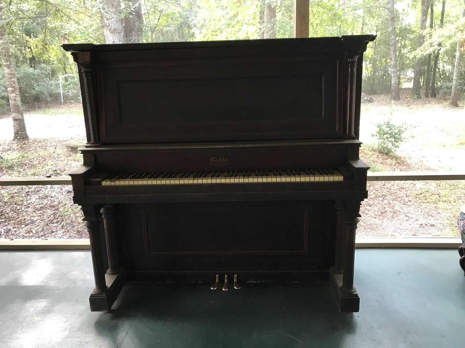 Antique Piano