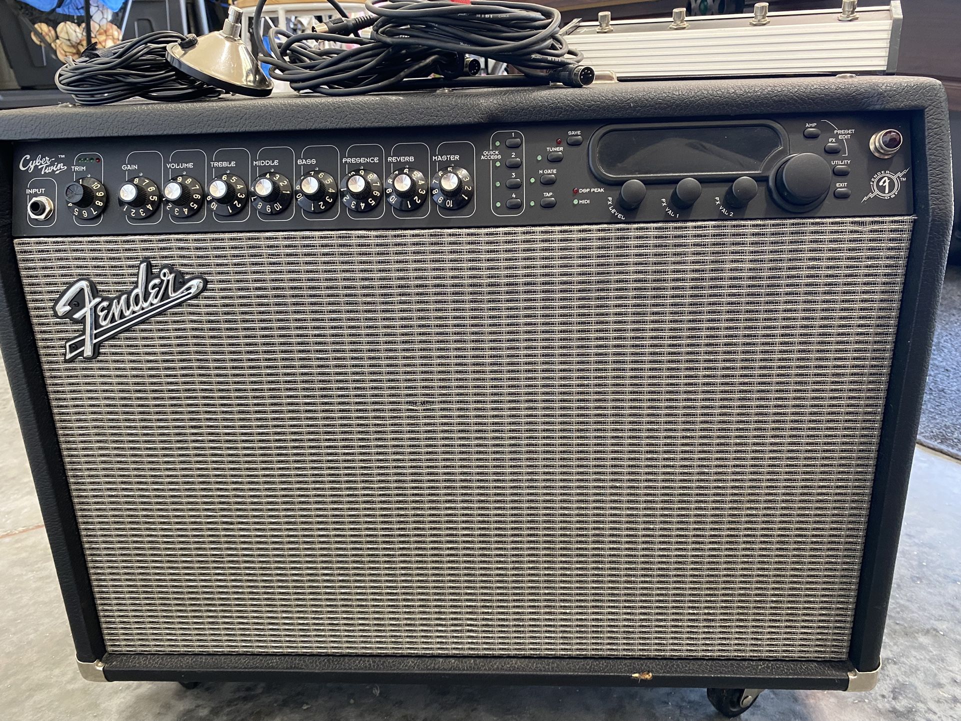 Fender Cyber Twin and Cyber Foot Controller