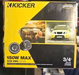 Kicker 3/4” tweeters