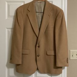Vintage Camel Hair Men’s Blazer