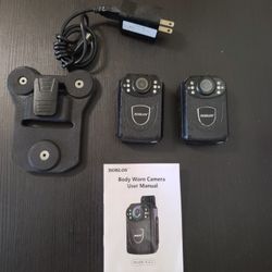 Two Brand New Bodycam Complete With Magnet 