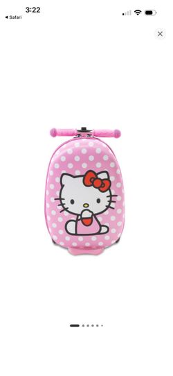 Hello Kitty Kids Scooter Luggage