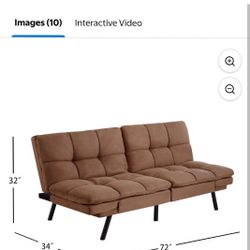 Futon - Opens Into a bed