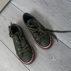 Brand New Olive green converse 