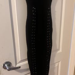 Black tank dress size L