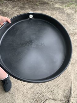 Water Heater Pan With A Stopper