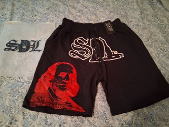 SDL Black Shorts with Tags