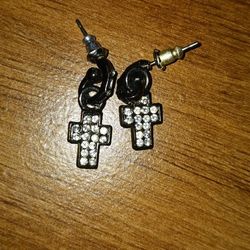 Cross Earrings 