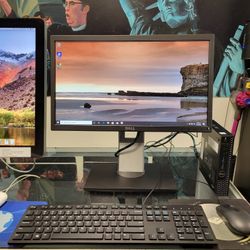 2017 Dell Optiplex Quad Core I5 Tiny Micro Computer Bundle 
