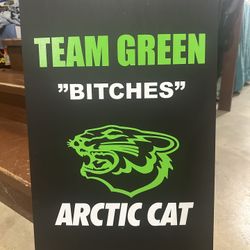 Arctic Cat Sign