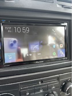 Double Din Pioneer AVH-2550NEX DVD Receiver