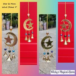 Star And Moon Wind Chime 