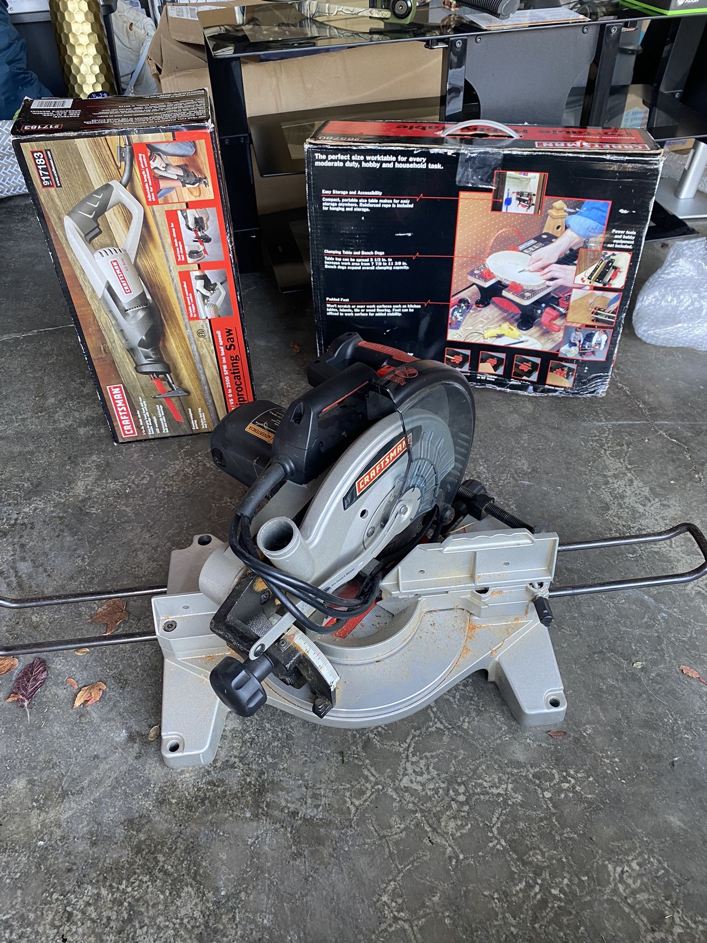 craftsman 10 inch compound miter saw with a new craftsman