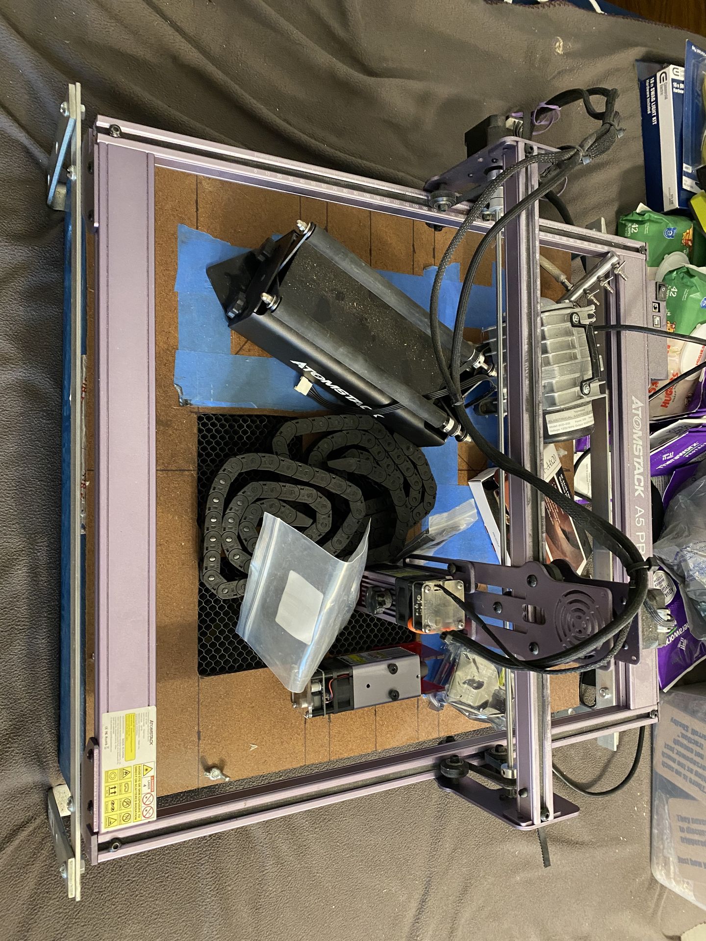 Atomstack laser w/accessories