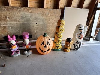 Halloween blowmolds