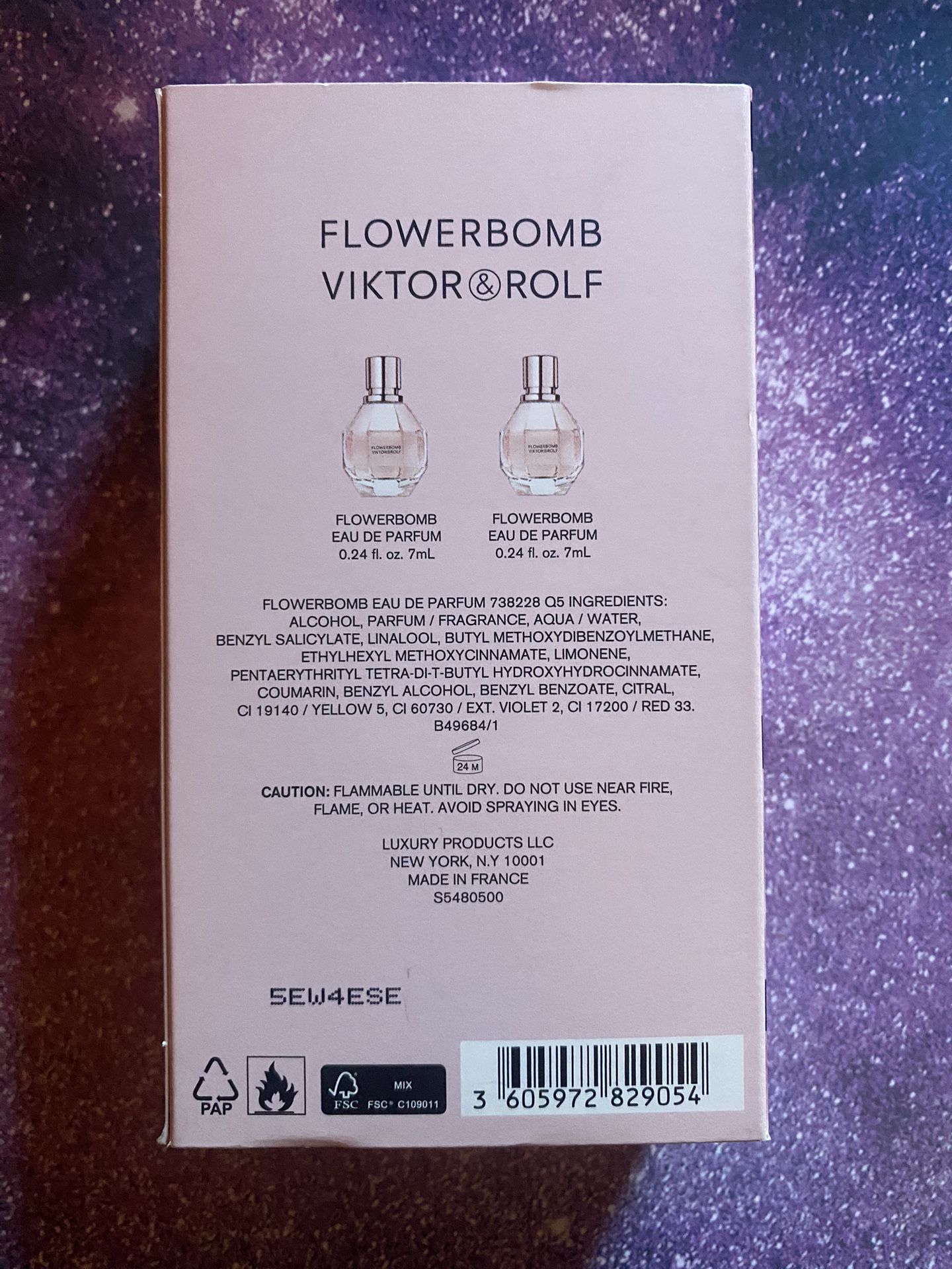 New Victor N Rolf Mini Flowerbomb Duo Perfume