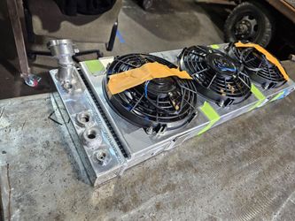 Aluminum radiator  intercooler welding