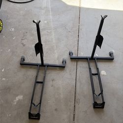 2 vertical bike stands