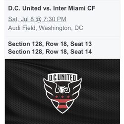 Miami V DC United Soccer Game