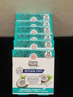 GuruNanda Premium Whitening Strips